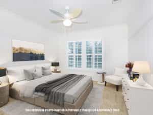 Third Bedroom- Virtually Staged