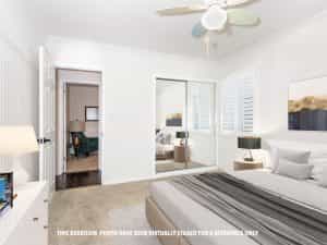 Third Bedroom- Virtually Staged