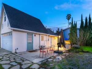 Backyard Twilight View