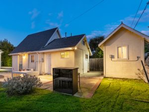 Backyard Twilight View
