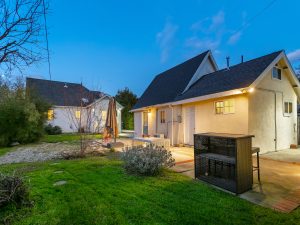 Backyard Twilight View