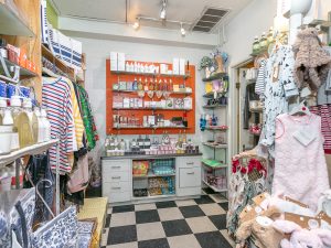 Indoor Shop Area & Bathroom location