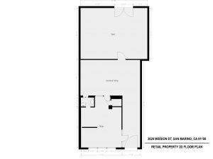 2D floor plan