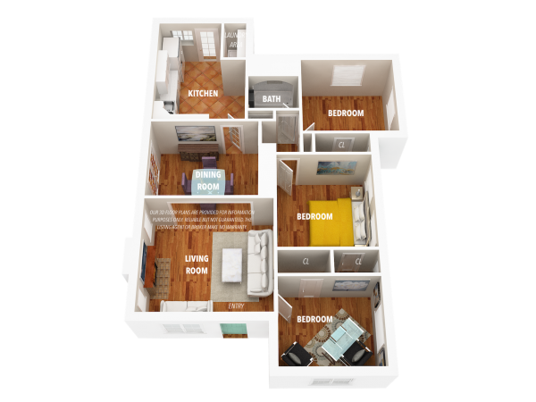 3D Floor Plan-Main Level4