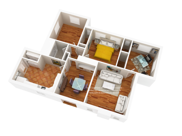 3D Floor Plan-Main Level5